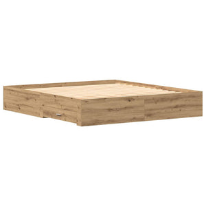 Σκελετός Κρεβατιού Artisan Oak 180 x 200 cm Επεξεργασμένο Ξύλο