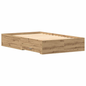 Σκελετός Κρεβατιού Artisan Oak 120 x 190 cm Επεξεργασμένο ξύλο - Pakobazaar