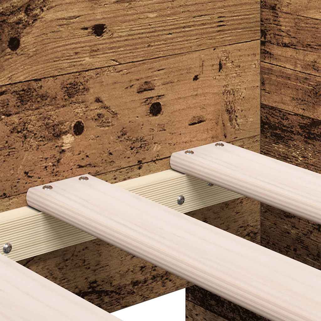 Καναπές Κρεβάτι Παλιό Ξύλο 100 x 200 cm Επεξεργασμένο ξύλο - Pakobazaar