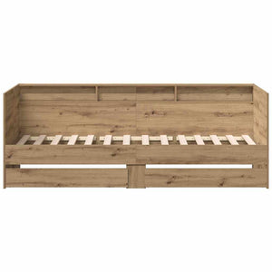 Καναπές Κρεβάτι Artisan Oak 100 x 200 cm Επεξεργασμένο Ξύλο