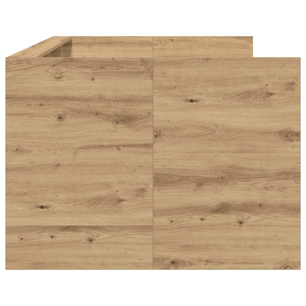 Καναπές Κρεβάτι Artisan Oak 100 x 200 cm Επεξεργασμένο ξύλο