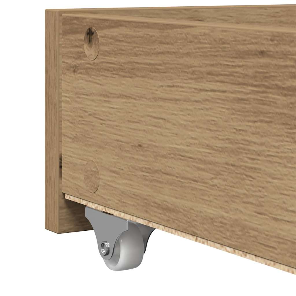 Καναπές Κρεβάτι Artisan Oak 75 x 190 cm Επεξεργασμένο ξύλο - Pakobazaar