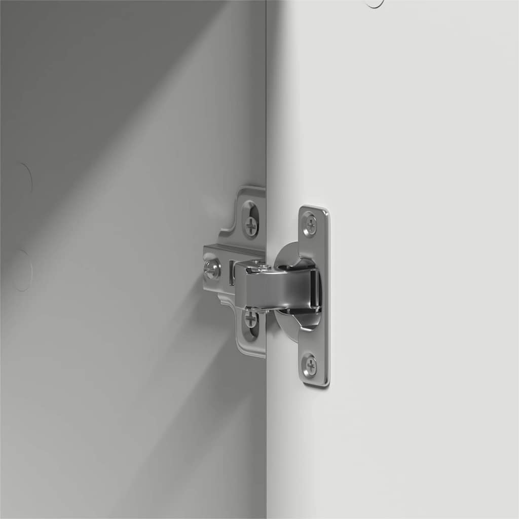 Ντουλάπι με ράφι Λευκό 55 x 25 x 189 εκ. Επεξεργασμένο ξύλο