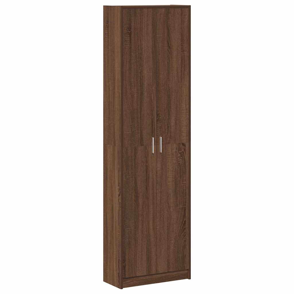 Ντουλάπι Καφέ δρυς 55 x 25 x 189 εκ. Επεξεργασμένο Ξύλο - Pakobazaar