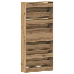 Ντουλάπα Παπουτσιών με ράφι Artisan Oak 80 x 21 x 163,5 cm - Pakobazaar