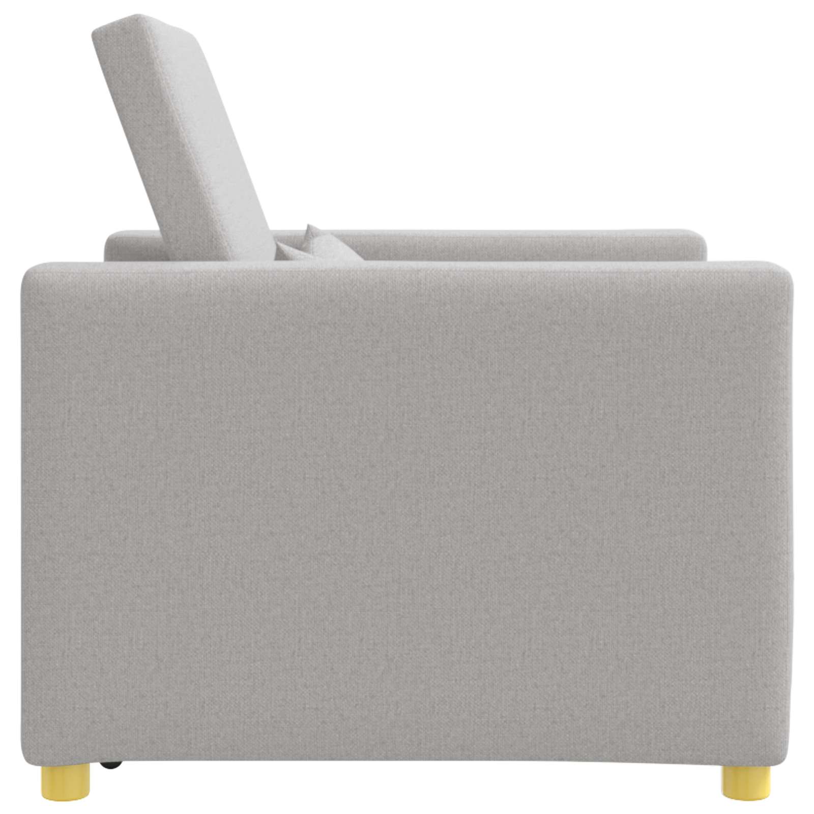 Καναπές Κρεβάτι Μονό Σκούρο γκρι 90 x 165 x 87 εκ. ύφασμα - Pakobazaar