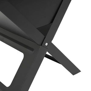 Εξωτερική ψησταριά Μαύρο 46 x 31 x 31 εκ. Ατσάλι - Pakobazaar