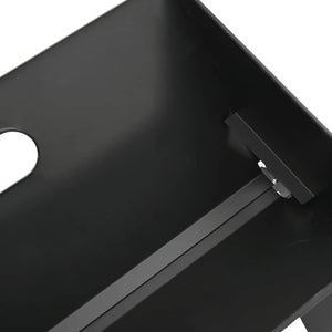 Εξωτερική ψησταριά Μαύρο 46 x 31 x 31 εκ. Ατσάλι - Pakobazaar