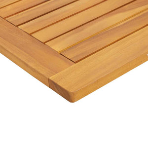 Καπάκι τραπεζιού Φυσικό Λάδι 80 x 40 x 2 cm Στερεό Ξύλο Ακακίας - Pakobazaar