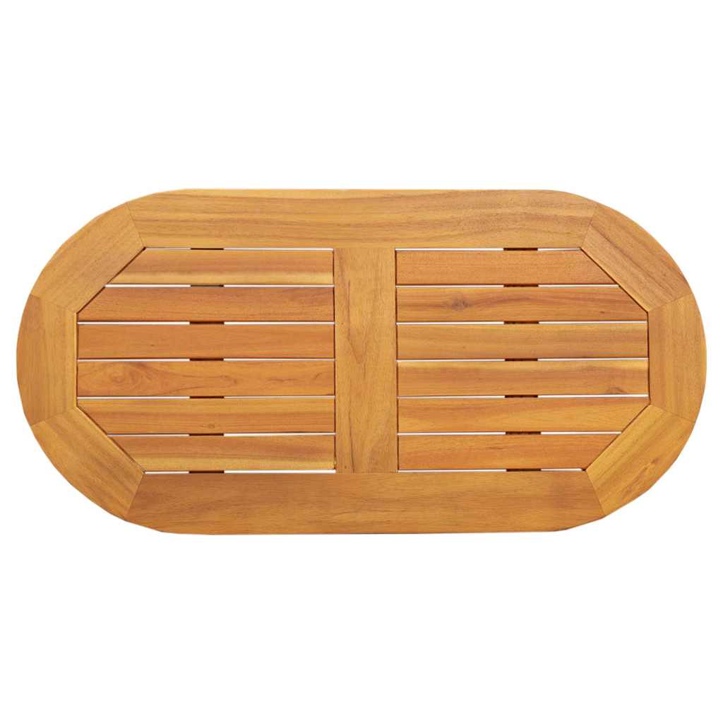 Καπάκι τραπεζιού Φυσικό Λάδι 80 x 40 x 2 cm Στερεό Ξύλο Ακακίας - Pakobazaar
