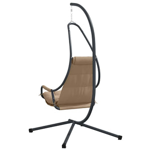 Κρεμαστή καρέκλα αυγό Taupe 94 x 107 x 196,5 εκ. Ατσάλι - Pakobazaar
