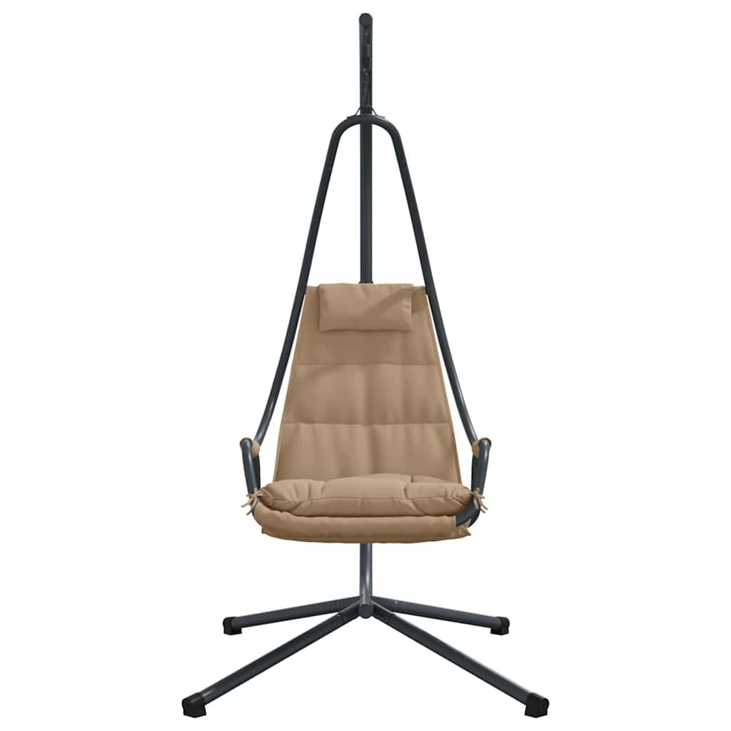 Κρεμαστή καρέκλα αυγό Taupe 94 x 107 x 196,5 εκ. Ατσάλι - Pakobazaar