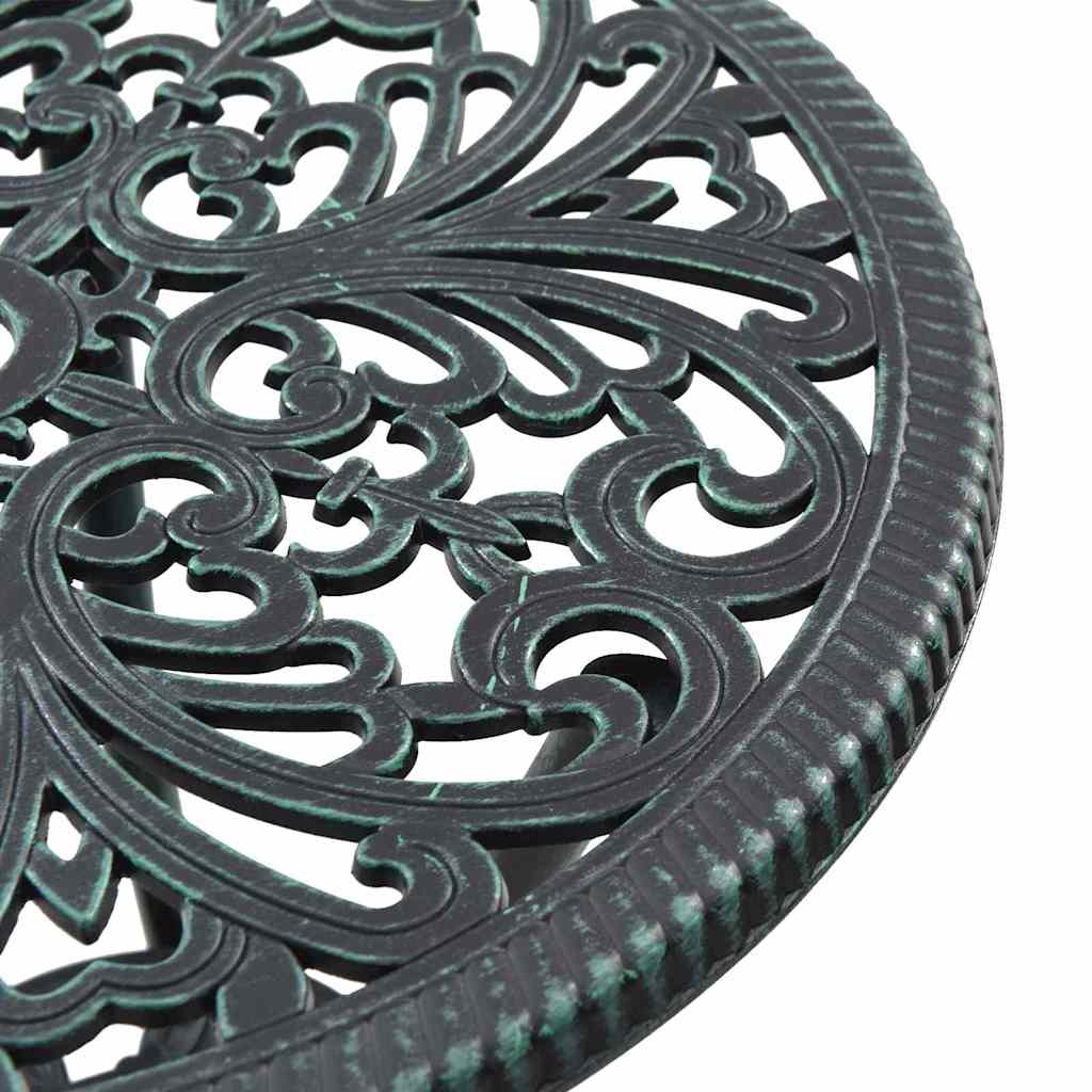 Σετ Μπιστρό Κήπου 3 pcs Πράσινο Αλουμίνιο