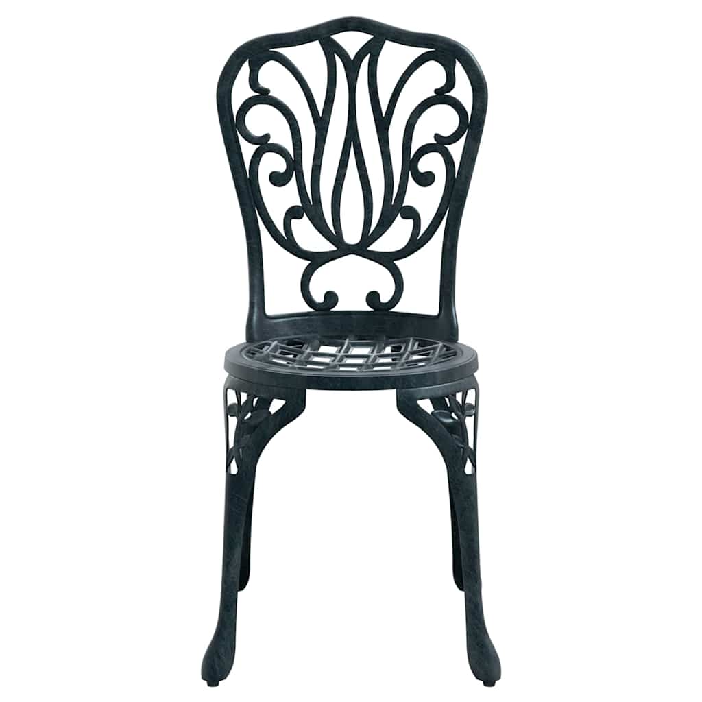 Σετ Μπιστρό Κήπου 3 pcs Πράσινο Αλουμίνιο