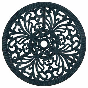 Σετ Μπιστρό Κήπου 3 τμχ. Πράσινο Αλουμίνιο