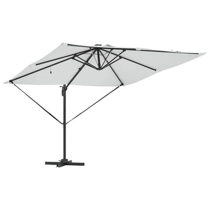 Ομπρέλα ηλίου με φώτα λωρίδας LED Άμμος 286 x 284 x 270 εκ - Pakobazaar