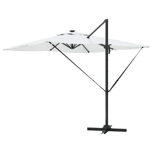 Ομπρέλα ηλίου με φώτα λωρίδας LED Άμμος 286 x 284 x 270 εκ - Pakobazaar
