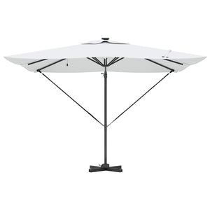 Ομπρέλα ηλίου με φώτα λωρίδας LED Άμμος 286 x 284 x 270 εκ - Pakobazaar