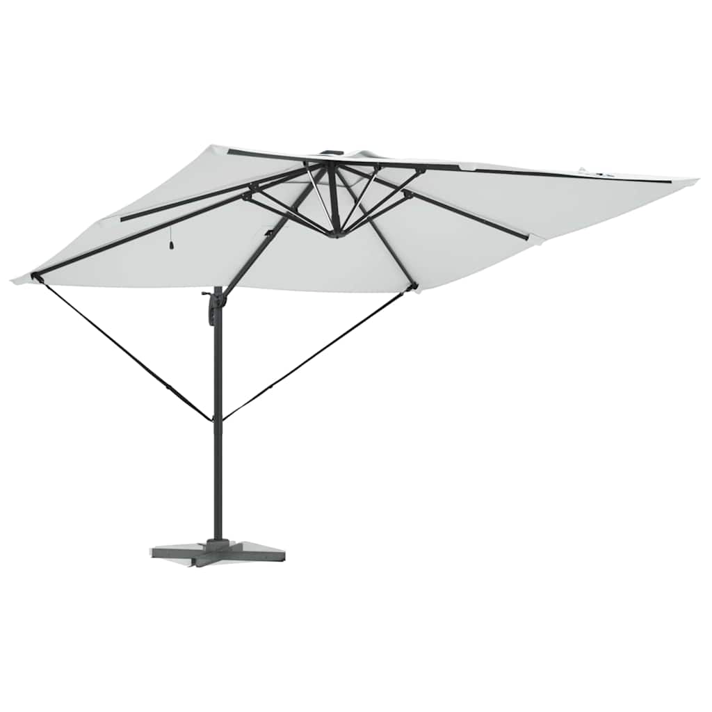 Ομπρέλα ηλίου με φώτα λωρίδας LED Άμμος 286 x 284 x 270 εκ - Pakobazaar