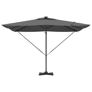 Ομπρέλα ηλίου με φώτα λωρίδας LED Ανθρακί 286 x 284 x 270 εκ - Pakobazaar