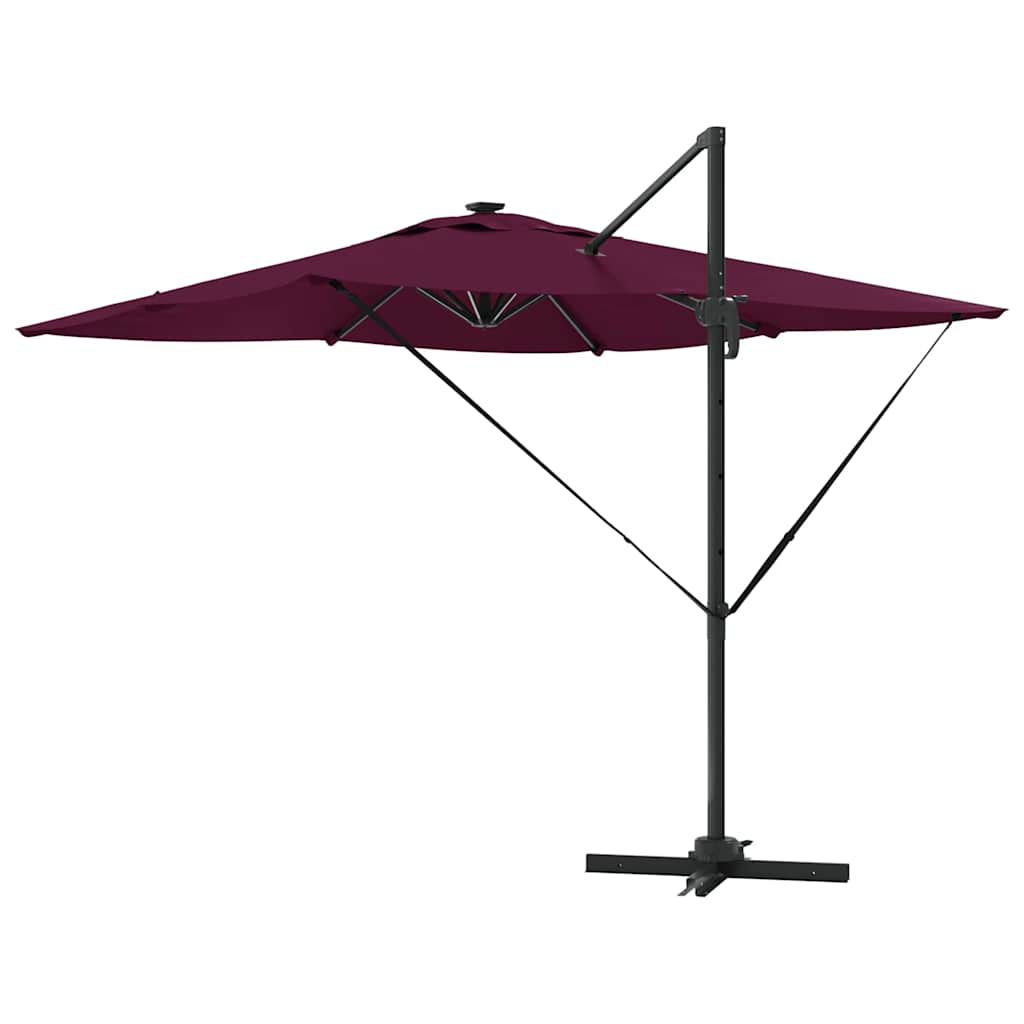 Ομπρέλα ηλίου Βεραμάν Κόκκινο 286 x 284 x 270 εκ - Pakobazaar