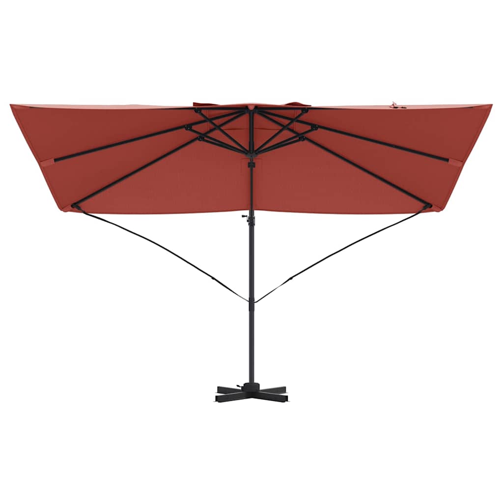 Ομπρέλα ηλίου Τερακότα 351 x 250 x 260 εκ