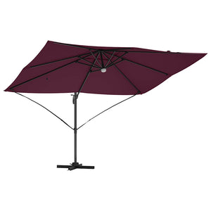 Ομπρέλα ηλίου Βεραμάν Κόκκινο 351 x 250 x 253 εκ - Pakobazaar