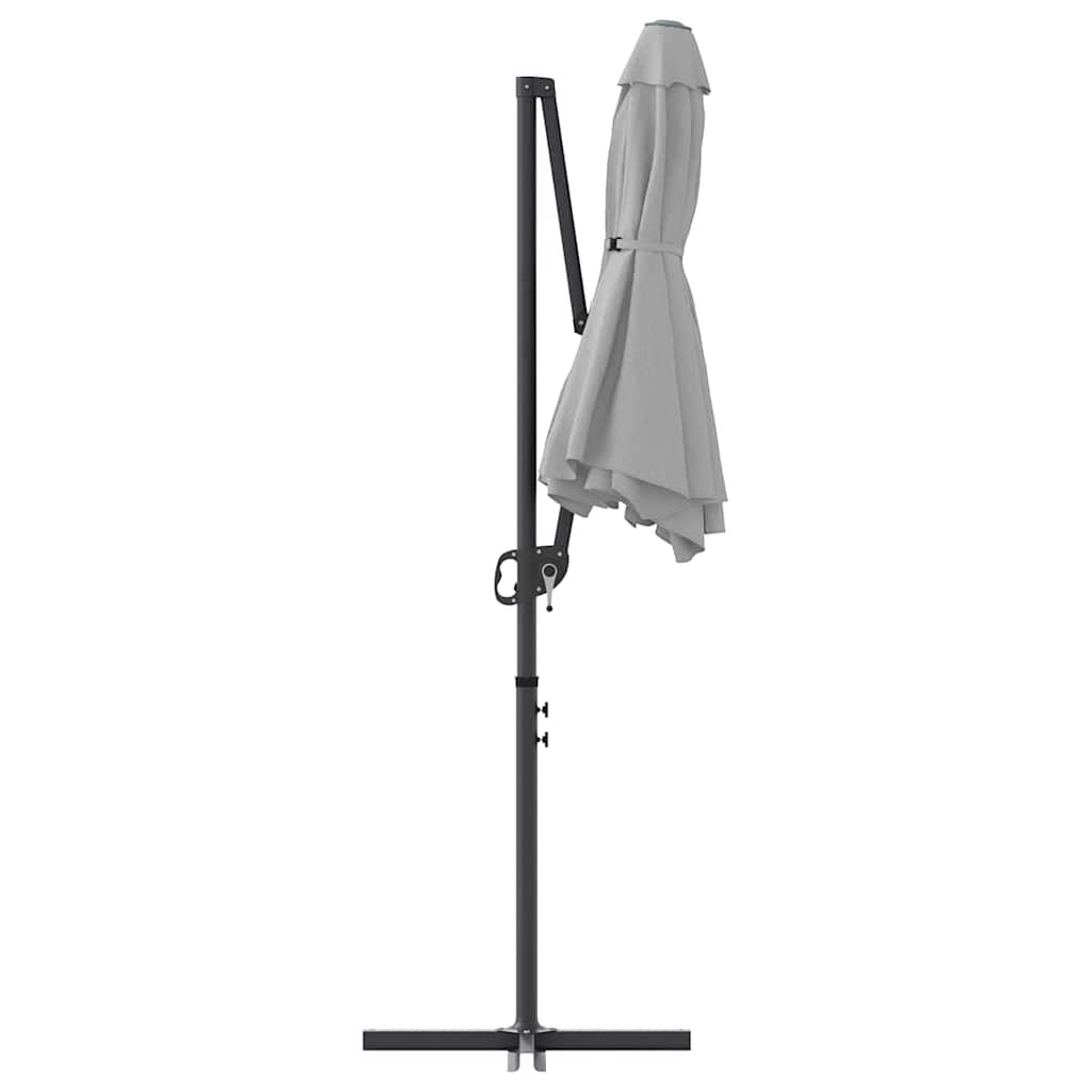 Ομπρέλα ηλίου Άμμος 372 x 198 x 243 εκ