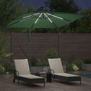 Ομπρέλα Cantilever Banana Πράσινο 249 x 249 x 250 εκ. - Pakobazaar