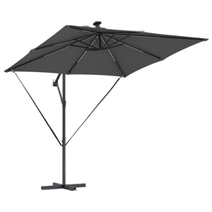 Ομπρέλα Cantilever Banana Ανθρακί 249 x 249 x 250 εκ. - Pakobazaar