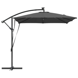 Ομπρέλα Cantilever Banana Ανθρακί 249 x 249 x 250 εκ. - Pakobazaar