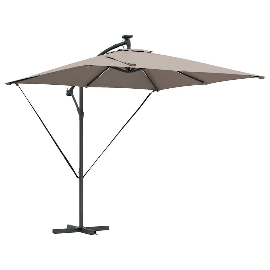 Ομπρέλα Cantilever Banana Taupe 249 x 249 x 250 εκ. - Pakobazaar