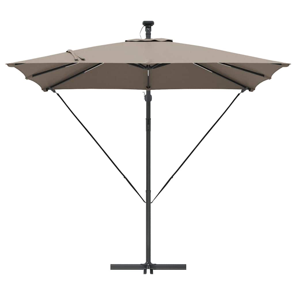 Ομπρέλα Cantilever Banana Taupe 249 x 249 x 250 εκ. - Pakobazaar