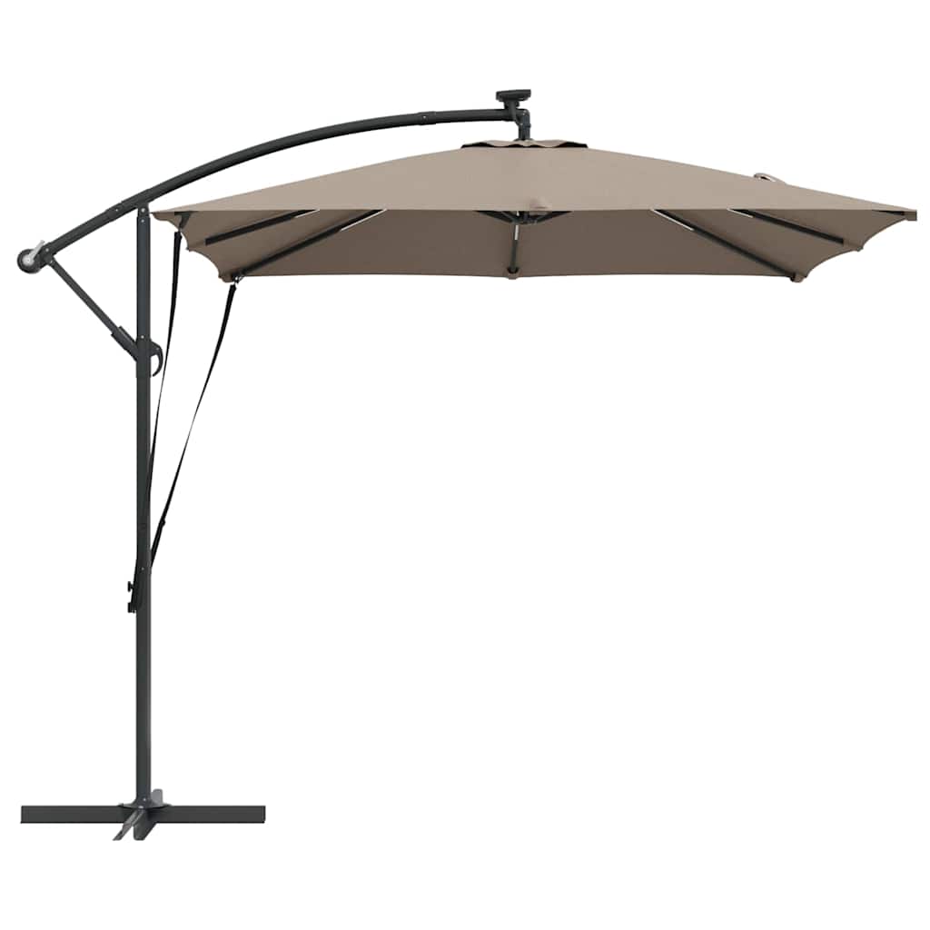 Ομπρέλα Cantilever Banana Taupe 249 x 249 x 250 εκ. - Pakobazaar
