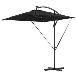 Ομπρέλα Cantilever Banana Μαύρο 249 x 249 x 250 εκ. - Pakobazaar