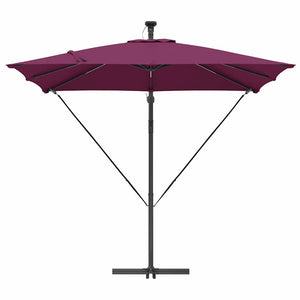 Ομπρέλα Cantilever Banana Μπορντό 249 x 249 x 250 εκ. - Pakobazaar