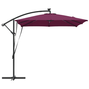 Ομπρέλα Cantilever Banana Μπορντό 249 x 249 x 250 εκ. - Pakobazaar