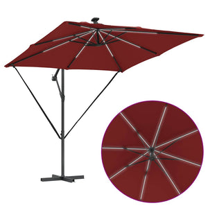 Ομπρέλα Cantilever Banana Τερακότα 249 x 249 x 250 εκ. - Pakobazaar