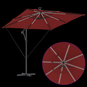 Ομπρέλα Cantilever Banana Τερακότα 249 x 249 x 250 εκ. - Pakobazaar