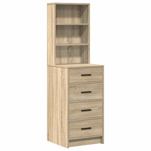 Τραπέζι περιποίησης με συρτάρι 2 pcs Καφέ 50 x 41 x 135 εκ - Pakobazaar