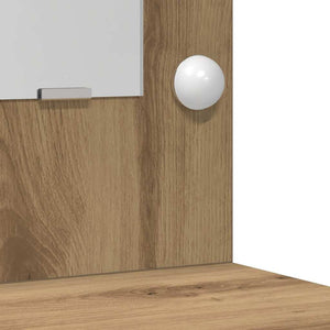 Τραπέζι περιποίησης με συρτάρι 2 pcs Καφέ 50 x 41 x 135 εκ - Pakobazaar