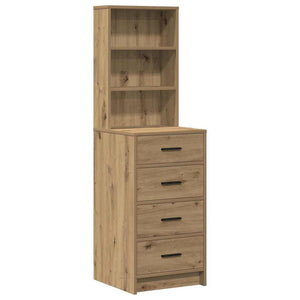 Τραπέζι περιποίησης με συρτάρι 2 pcs Καφέ 50 x 41 x 135 εκ - Pakobazaar