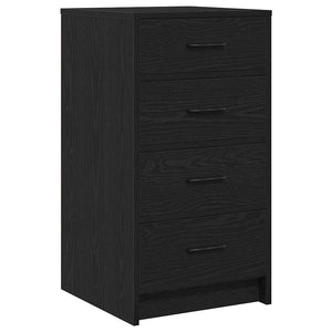 Τραπέζι περιποίησης με συρτάρι 3 pcs Μαύρο 40 x 41 x 135 εκ. - Pakobazaar