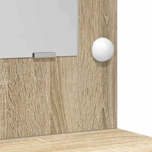 Τραπέζι περιποίησης με συρτάρι 3 pcs Καφέ 40 x 41 x 135 εκ. - Pakobazaar