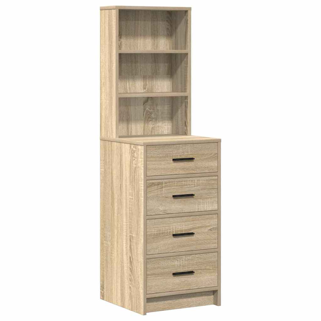 Τραπέζι περιποίησης με συρτάρι 3 pcs Καφέ 40 x 41 x 135 εκ. - Pakobazaar