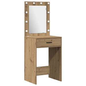 Τραπέζι περιποίησης με συρτάρι 3 pcs Καφέ 40 x 41 x 135 εκ. - Pakobazaar