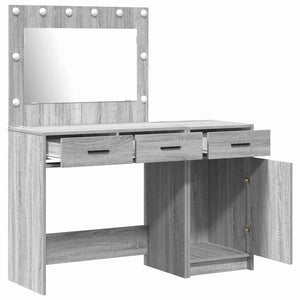 Τραπέζι περιποίησης 2 τμχ. Γκρι 40 x 41 x 75 εκ