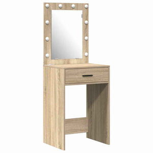Τραπέζι περιποίησης με συρτάρι 2 pcs Καφέ 50 x 41 x 135 εκ - Pakobazaar