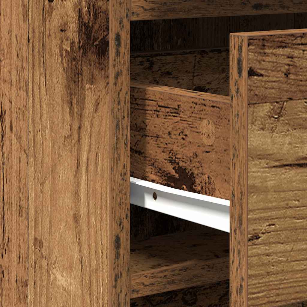 Τραπέζι περιποίησης με συρτάρι 2 pcs Καφέ 50 x 41 x 135 εκ