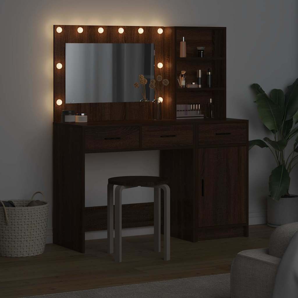 Τραπέζι περιποίησης 2 τμχ. Καφέ 78,5 x 41 x 135 εκ - Pakobazaar